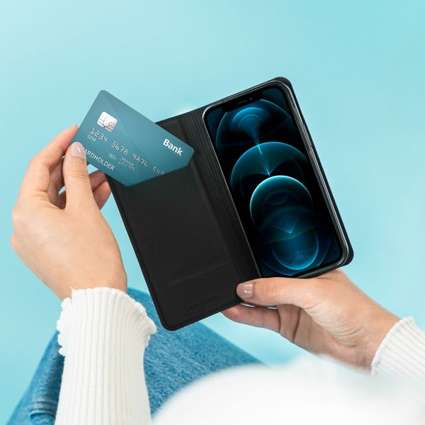 imoshion Étui de téléphone Slim Folio OnePlus 9 Pro - Bleu Foncé