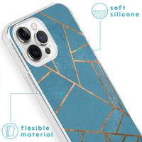 imoshion Coque Design iPhone 13 Pro - Blue Graphic