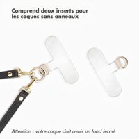 Selencia Cordon de téléphone crossbody - Noir