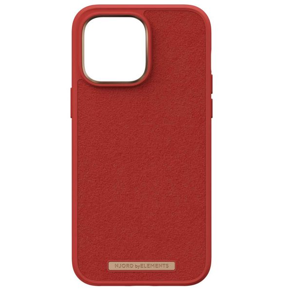 Njorð Collections Coque daim Comfort+ iPhone 14 Pro Max - Burnt Orange