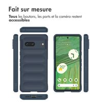 imoshion Coque arrière EasyGrip Google Pixel 7 - Bleu foncé