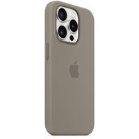 Apple Coque en silicone MagSafe iPhone 15 Pro - Clay