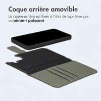 imoshion Étui portefeuille luxe 2-en-1 amovible Samsung Galaxy A37 (5G) - Vert