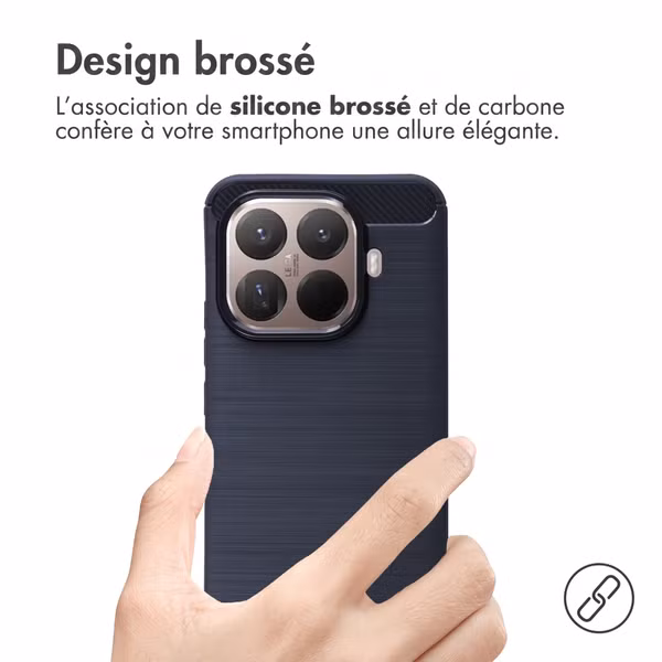 imoshion Coque Brushed Xiaomi 15T Pro - Bleu foncé