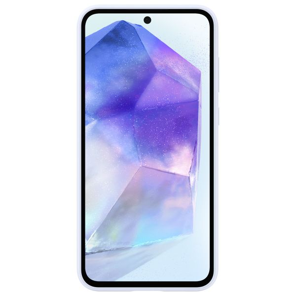 Samsung Original Coque en silicone Galaxy A55 - Light Blue