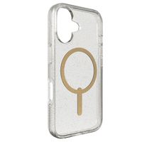 ZAGG Coque Milan Snap avec MagSafe iPhone 16 - Gold Glitter