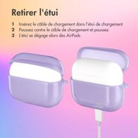 imoshion Coque Néon Apple AirPods Pro - Pourpre