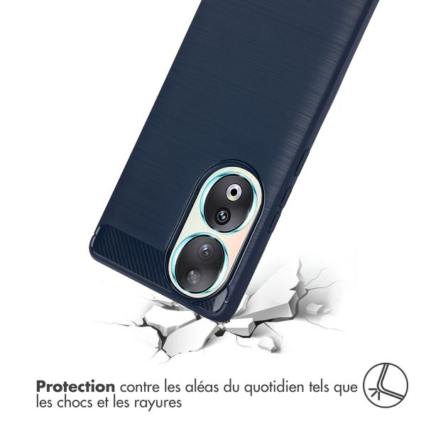 imoshion Coque Brushed Honor 90 - Bleu foncé
