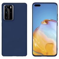 imoshion Coque Couleur Huawei P40 Pro - Bleu foncé