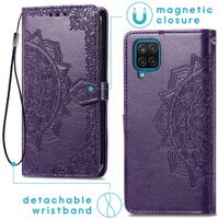 imoshion Etui de télephone Mandala Samsung Galaxy A12 - Violet