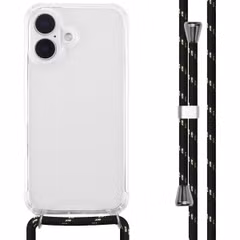 imoshion Coque avec dragonne Apple iPhone 16 - Zwart / Goud