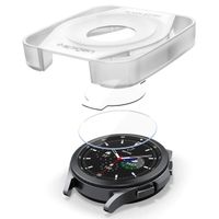 Spigen Protection d'écran EZ FIT Glas.tR avec applicateur Samsung Galaxy Watch 4 Classic - 42 mm - Transparent