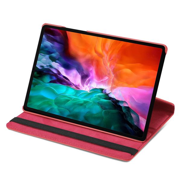 imoshion Coque tablette rotatif iPad Pro 12.9 (2022) / Pro 12.9 (2021) / Pro 12.9 (2020) - Rouge