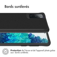 imoshion Rugged Hybrid Carbon Case Samsung Galaxy S20 - Noir
