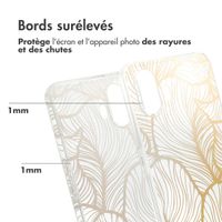 imoshion Coque Design Nothing Phone (2) - Golden Leaves Transparent