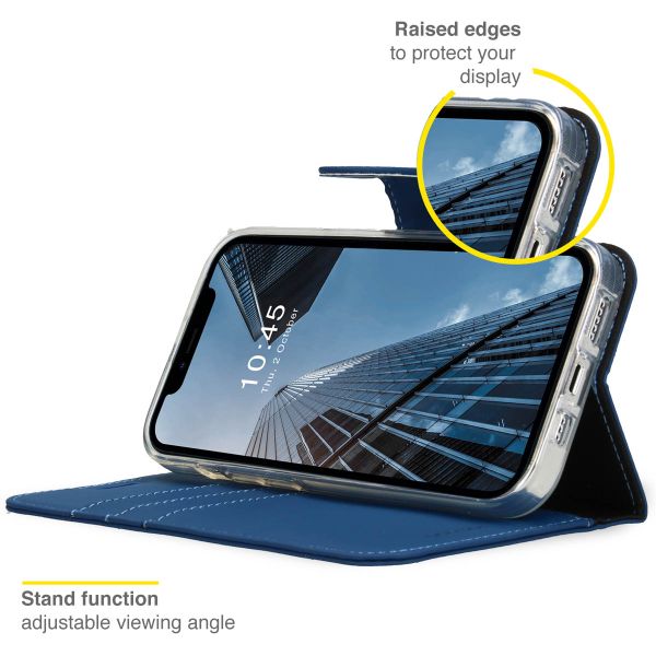 Accezz Étui de télephone Wallet Apple iPhone 14 Plus - Bleu foncé