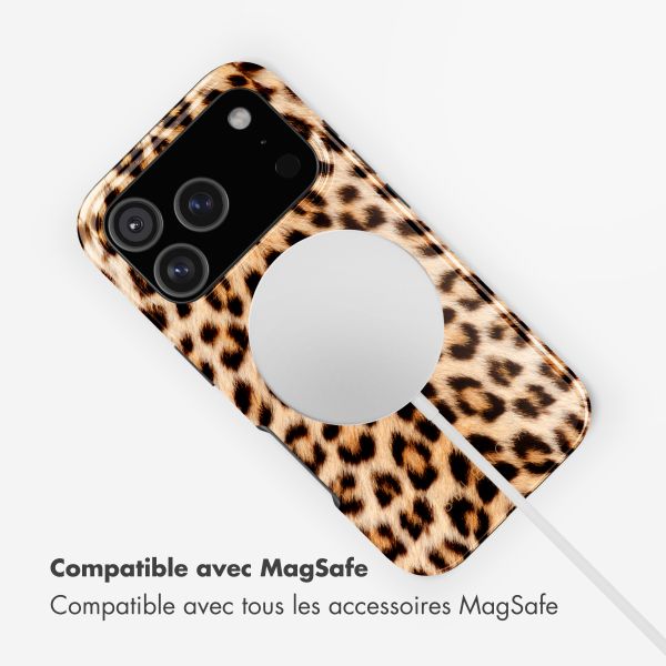 Selencia Coque arrière Vivid avec MagSafe Apple iPhone 17 Pro - Wild Leo