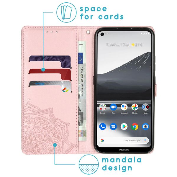 imoshion Etui de téléphone portefeuille Mandala Nokia 3.4