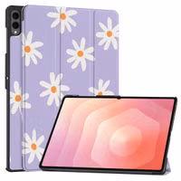 imoshion Coque tablette Design Trifold Samsung Galaxy Tab S11 Ultra - Flowers Distance