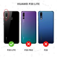 Porte-monnaie de luxe Huawei P20 Lite - Blue foncé