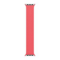 Apple Bracelet Solo tressé Apple Watch Series 1 - 11 / SE / Ultra (44/45/46/49 mm) - Taille 4 - Guava
