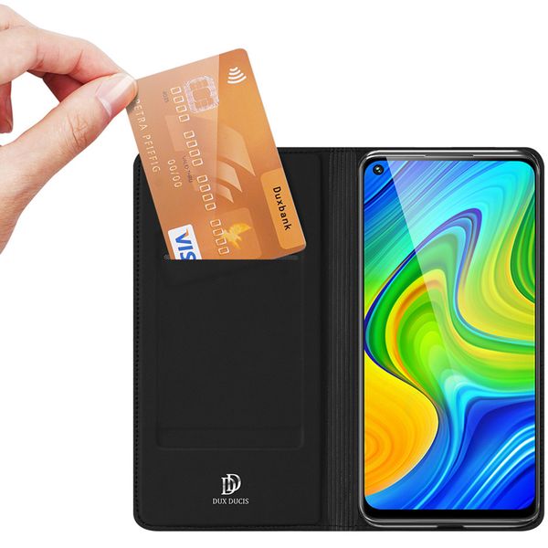 Dux Ducis Étui de téléphone Slim Xiaomi Redmi Note 9 - Noir