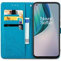 imoshion Etui de téléphone portefeuille Mandala OnePlus Nord N10 5G