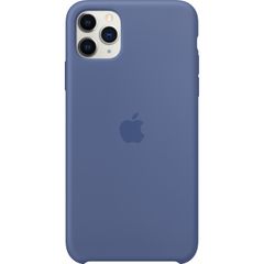 Apple Coque en silicone Apple iPhone 11 Pro Max - Linen Blue