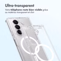 Accezz Coque arrière Xtreme Impact avec MagSafe Samsung Galaxy Z Fold 7 - Transparent