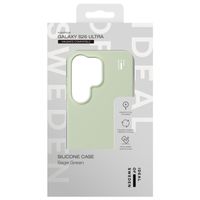 iDeal of Sweden Coque en silicone avec MagSafe Samsung Galaxy S26 Ultra - Sage Green
