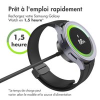 imoshion Câble de charge pour Samsung Galaxy Watch USB-C et USB-A - 2 mètres