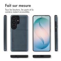 imoshion Coque arrière avec porte-cartes Samsung Galaxy S26 Ultra - Bleu foncé