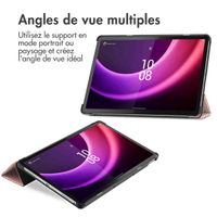 imoshion Coque tablette Trifold Lenovo Tab P11 (2nd gen) - Rose Doré