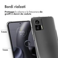 Accezz Coque Clear Motorola Edge 30 Neo - Transparent