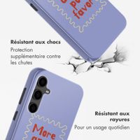 Selencia Coque arrière Vivid Samsung Galaxy S24 FE - More Amor