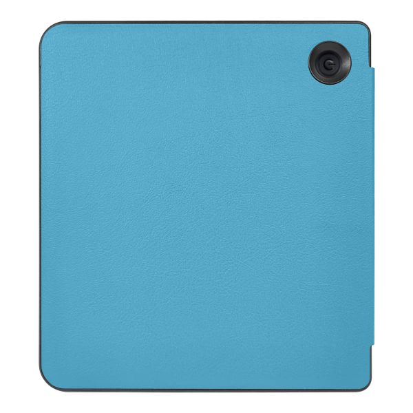 imoshion Étui de liseuse portefeuille Slim Hard Kobo Libra Colour - Bleu clair