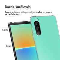Accezz Coque Clear Sony Xperia 10 V - Transparent