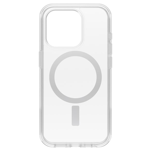 OtterBox Coque Symmetry MagSafe Apple iPhone 15 Pro - Transparent
