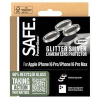 SAFE by PanzerGlass Protection Caméra iPhone 16 Pro / 16 Pro Max - Glitter Silver