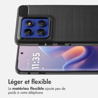 imoshion Coque Brushed Motorola Edge 60 Pro - Noir
