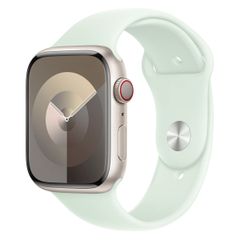 Apple Sport Band Apple Watch Series 1 á 10 / SE / Ultra (2) (44/45/46/49 mm) - Taille S/M - Menthe Douce