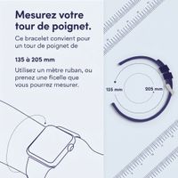 imoshion Bracelet robuste en nylon Apple Watch | 38/40/41/42 mm - Vert foncé