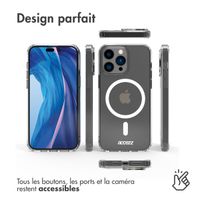 Accezz Coque Clear avec MagSafe Apple iPhone 14 Pro - Transparent