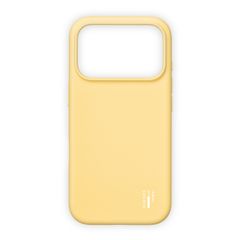 iDeal of Sweden Coque en silicone avec MagSafe Apple iPhone 17 Pro Max - Soft Lemon