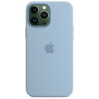 Apple Coque en silicone MagSafe Apple iPhone 13 Pro Max - Blue Fog