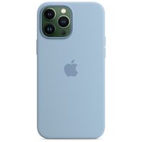 Apple Coque en silicone MagSafe iPhone 13 Pro Max - Blue Fog