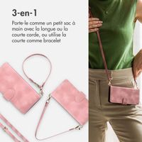 imoshion Etui de télephone portefeuille avec cordon Samsung Galaxy A56 - Rose