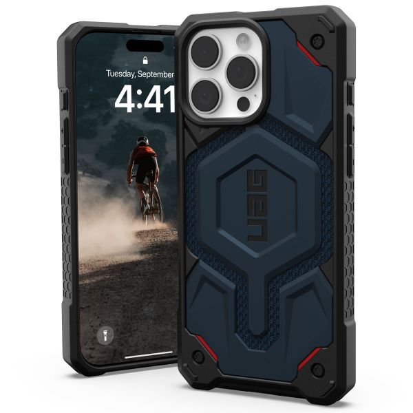 UAG Coque arrière Monarch Pro iPhone 16 Pro Max - Kevlar Mallard