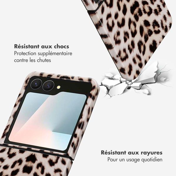 Selencia Coque arrière Vivid Samsung Galaxy Z Flip 7 - Wild Leo