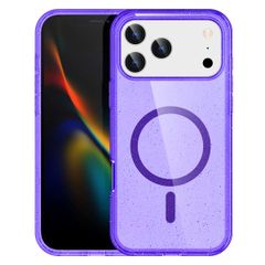 imoshion Coque Pailletée avec MagSafe Apple iPhone 17 Pro Max - Violet